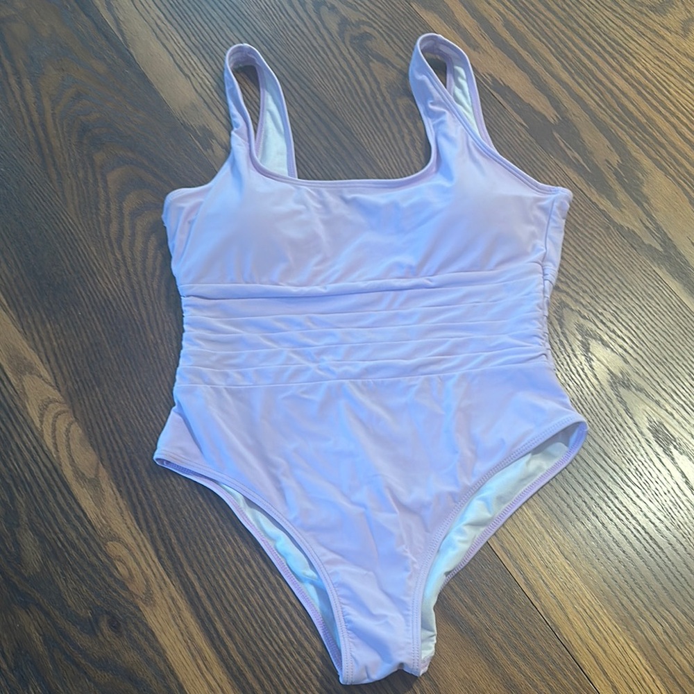Amazon Purple One Piece Swimsuit